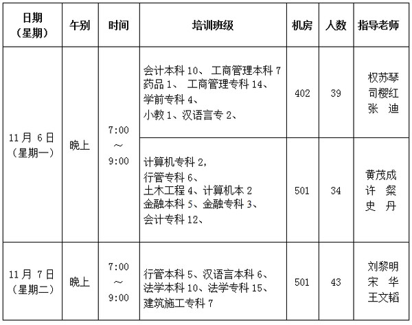 2017秋国开指南考核及培训安排表（新增第二批次）.png